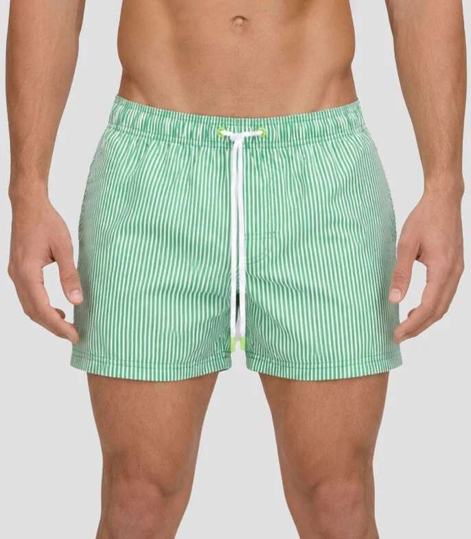 Traje de baño a rayas Hombre