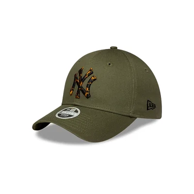 New York Yankees MLB Leopard Infill 9FORTY Strapback para Mujer