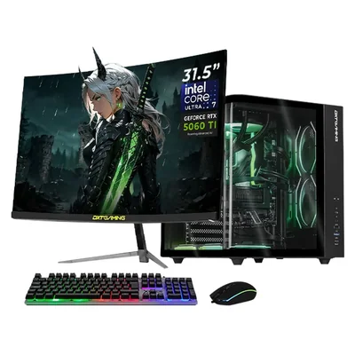 Dxt pc ia rtx 5060 ti core ultra 7 16gb 1tb monitor 31.5 bk