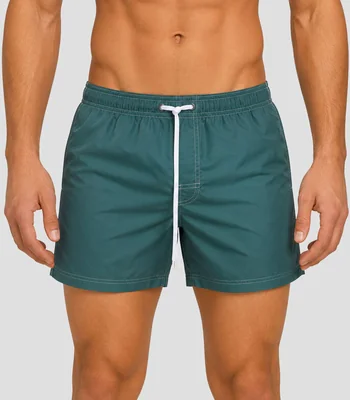 Traje de Baño corto liso Hombre