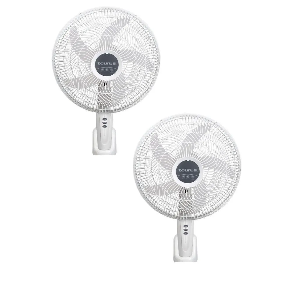 Combo 2 ventiladores de pared taurus 16 pul 2 vel