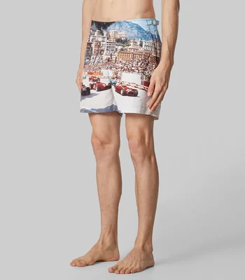 Traje de bano corto Hombre