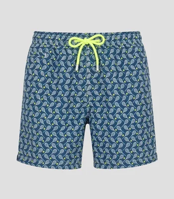 Traje de baño largo estampado Hombre