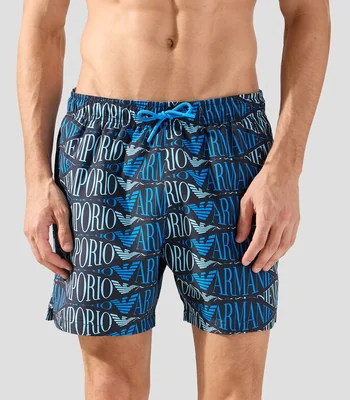 Traje de Baño corto fantasía Hombre