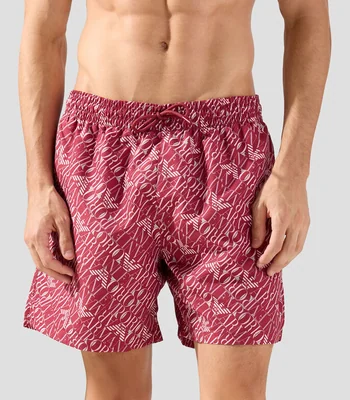Traje de Baño corto fantasía Hombre