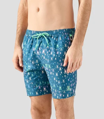 Traje de baño corto Nev MLB con estampado Hombre