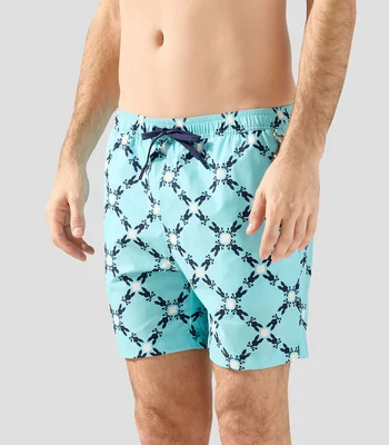 Traje de baño corto Aram 409 con estampado Hombre