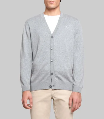 Cardigan jaspeado Hombre