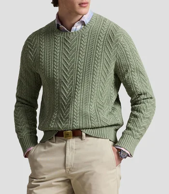 Suéter de cuello redondo Hombre