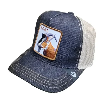 GORRA GOORIN BROS GOAT NEGRO MEZCLILLA 1010385 UNISEX