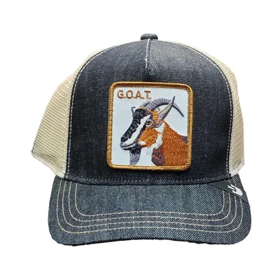 GORRA GOORIN BROS GOAT NEGRO MEZCLILLA 1010385 UNISEX