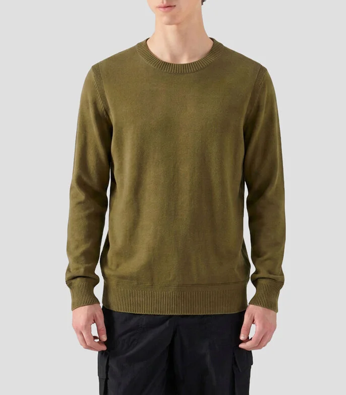 Suéter cuello redondo Hombre