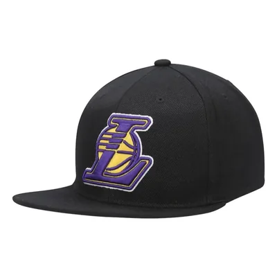 Gorra Mitchell and Ness Snapback Lakers L Negro JS19078