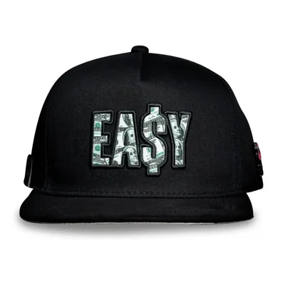 GORRA CASH ONLY EASY MONEY NEGRO 22025002 CURVA