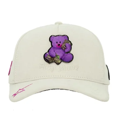 GORRA CASH ONLY DIRTY MONEY TEDDY BEIGE 022025019 CURVA