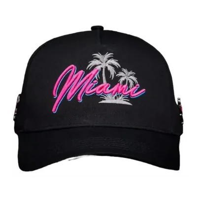 GORRA CASH ONLY MIAMI BEACH NEGRO 22025015 CURVA