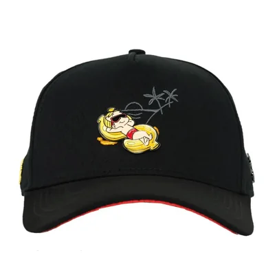 GORRA CASH ONLY RICHI IN THE BEACH NEGRO 22025030 CURVA