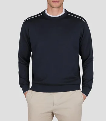 Suéter cuello redondo Hombre