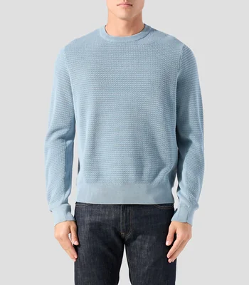 Suéter cuello redondo Hombre