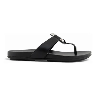 Sandalias aerosoles mujer dama fallon negro casual playa