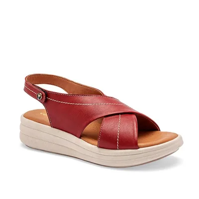 Verde T sandalia plataforma para mujer rojo cod 140846-E