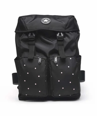 Mochila Converse Utility Dot Negra para Mujer