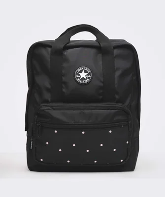 Mochila Converse Box Dot Negra para Mujer