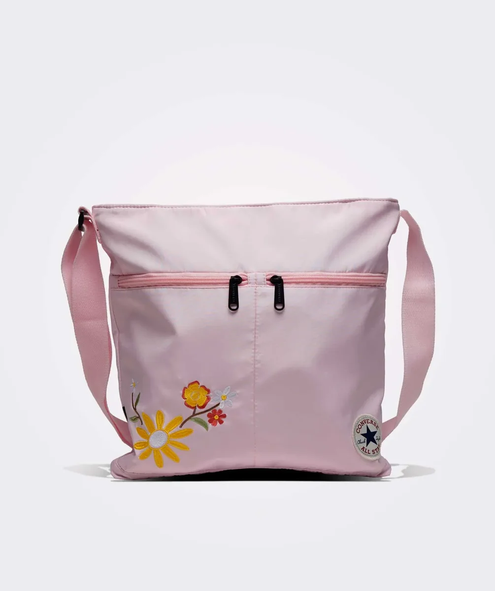 Bolsa Converse Flowers Rosa para Mujer