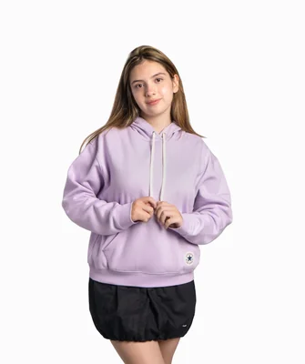 Sudadera Converse Chuck Patch Lila para Mujer