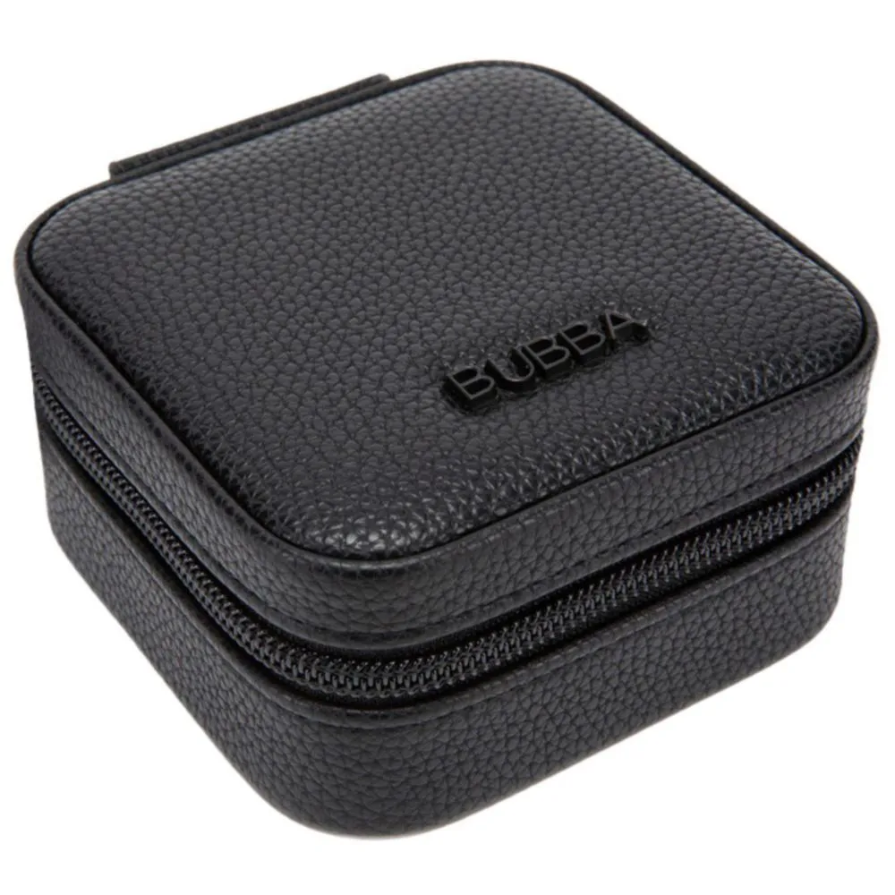 Joyero Bubba Colors Black PU Vegano Compacto