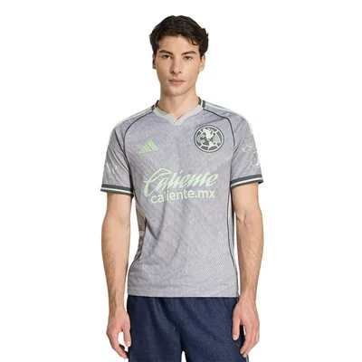Jersey adidas hombre club america gris aficionado 25/26