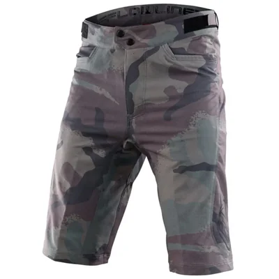 Pantalones cortos Troy Lee Designs Flowline Camo Woodland Shell Talla 32
