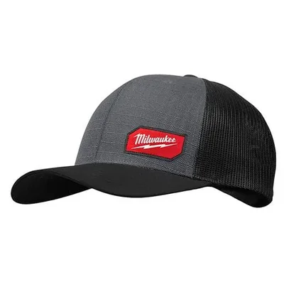 Gorra Milwaukee Electric Gridiron Snapback Trucker Gris