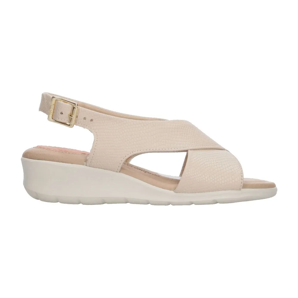 Sandalias modare cremita para mujer [mod