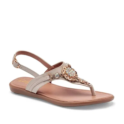 Lady One Sandalia para mujer beige Cod.112395