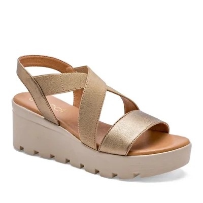 Gilardi Sandalia para mujer dorado Cod.132258