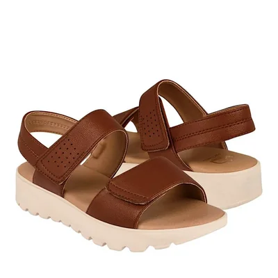 SANDALIAS DAMA NOMADAS 23073 SIMIPIEL CAFÉ