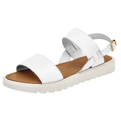 Diexca Sandalia para mujer blanco, código 101637-1
