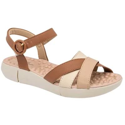 Modare Sandalia para mujer camel beige, código 117038-1