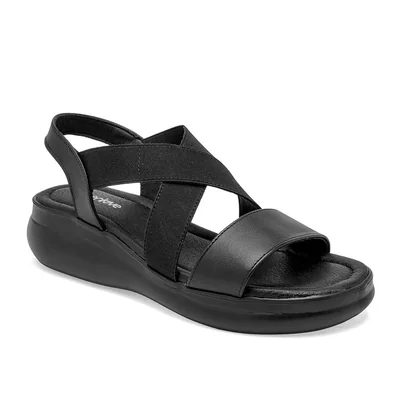 Green Love Sandalia para mujer negro, código 125222-E