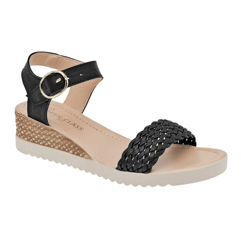 Been Class Sandalia para mujer negro, código 108139-1