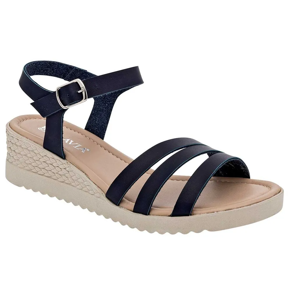 Pravia Sandalia para mujer marino, código 112755-1