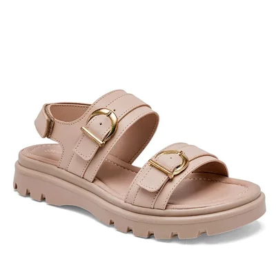Green Love Sandalia para mujer beige, código 125217-E