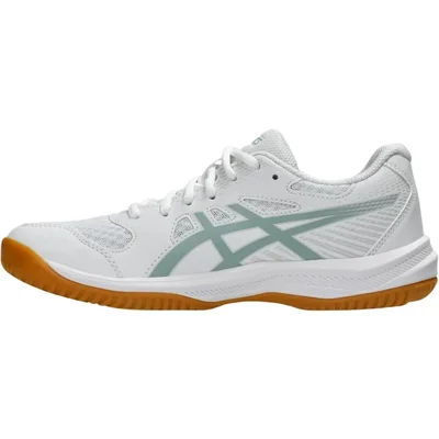 Tenis asics mujer  upcourt 6  voleibol blanco 1072a107107