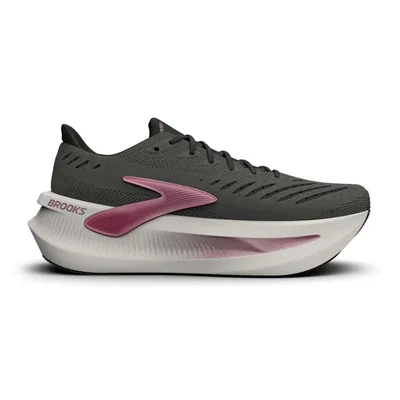 Tenis brooks mujer glycerin max 2 gris coconut running