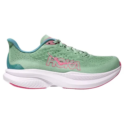 Tenis Running Hoka Mach 6 Verde Mujer 1147810JTL