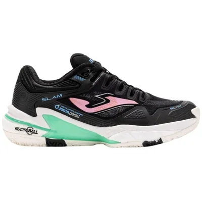 Tenis Padel Joma Slam Negro Mujer TSLALS2501OM