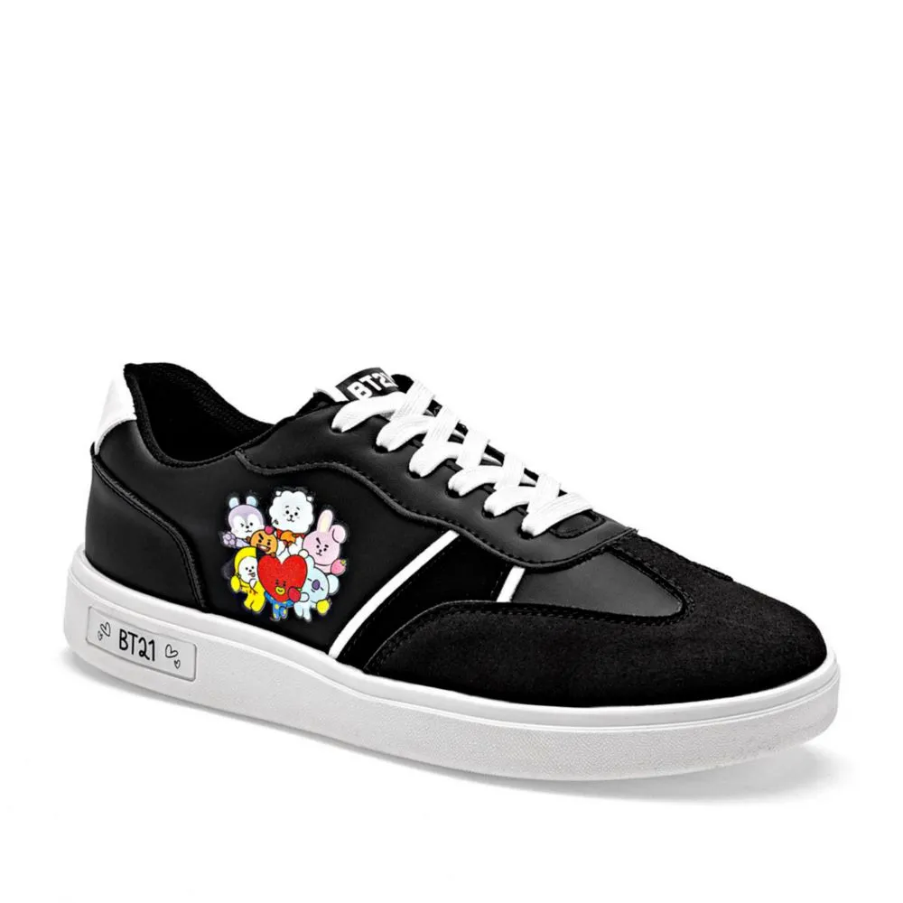 Yuyin tenis para mujer negro blanco cod 140570-E