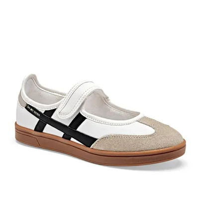 Gösh tenis para mujer blanco negro cod 140440-E