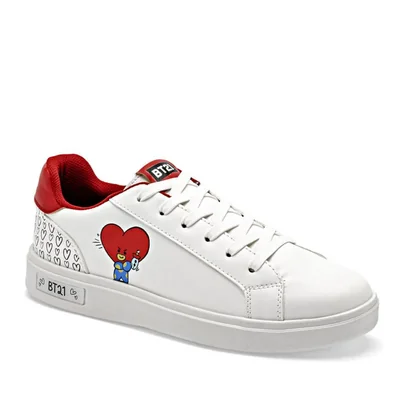 Yuyin tenis para mujer blanco rojo cod 140569-E